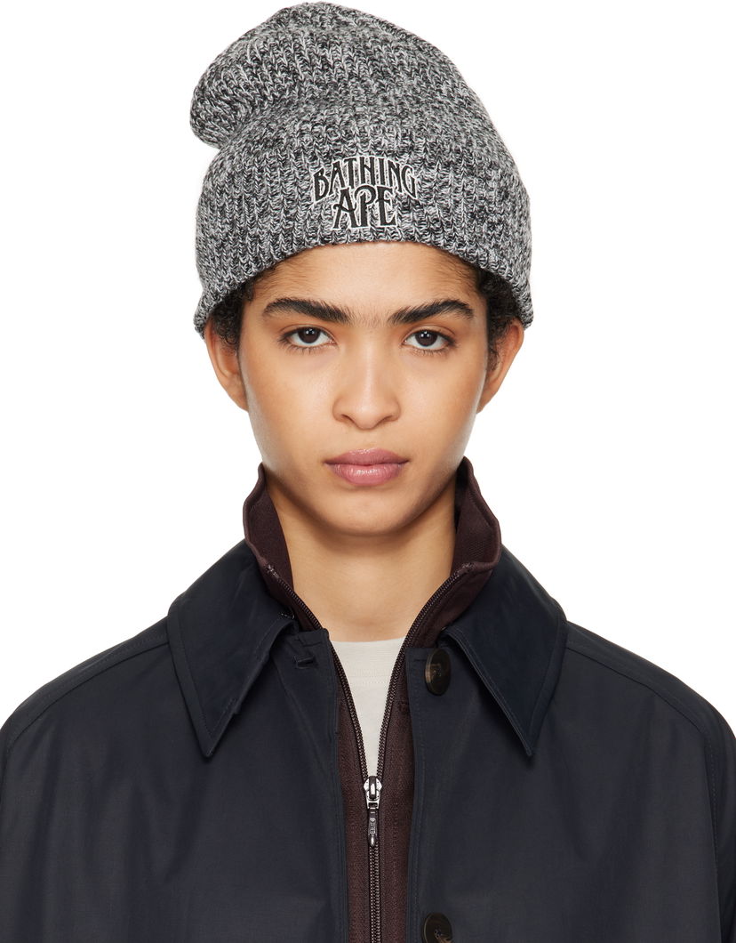Pipo BAPE BAPE Gradient Knit Beanie Harmaa | 001HTK801307M