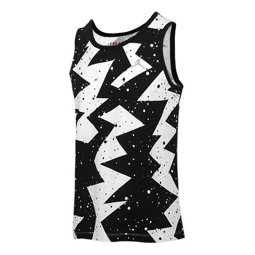 Tankkitoppi Jordan Jordan Printed Poolside Basketball Jersey Musta | CJ6231-010