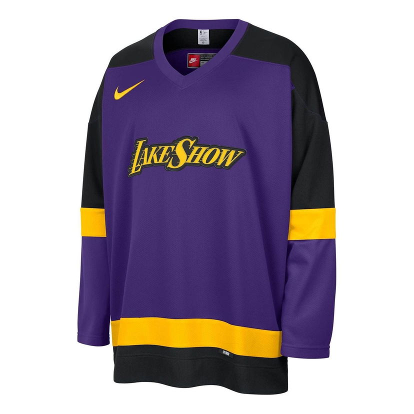 Villapaita Jordan Jordan Los Angeles Lakers City Edition Hockey Jersey Violetti | FZ0350-504