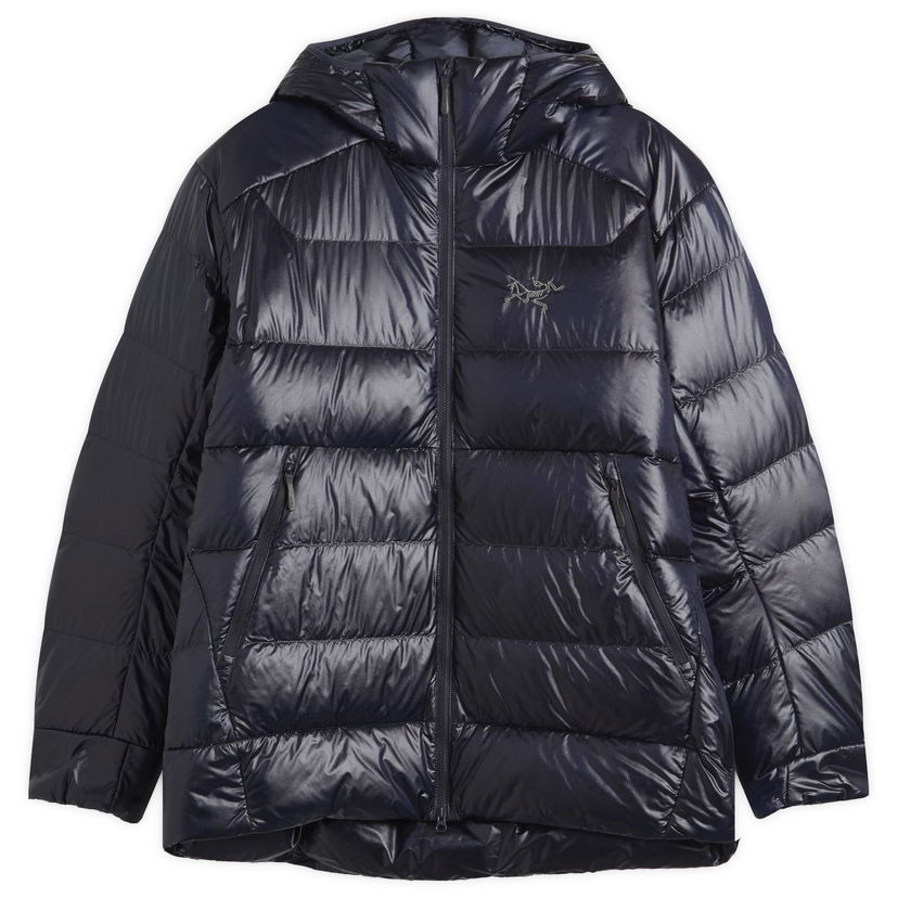 Puffer takki Arcteryx Cerium SV Hooded Jacket Tummansininen | X000010555-001280