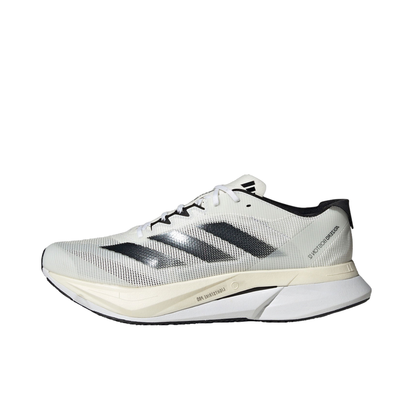 Tennarit ja kengät adidas Performance adidas Adizero Boston 12 Cloud White Core Black Night Metallic Harmaa | ID4236