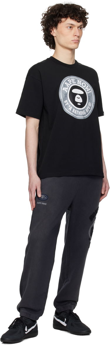 T-paita AAPE by A Bathing Ape AAPE by A Bathing Ape Basic T-Shirt Musta | AAPTEM1638XXNBKX, 3