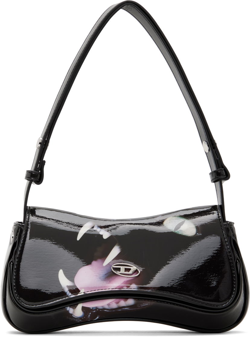 Käsilaukku Diesel Play Print Clutch Bag Musta | X10202 P6019