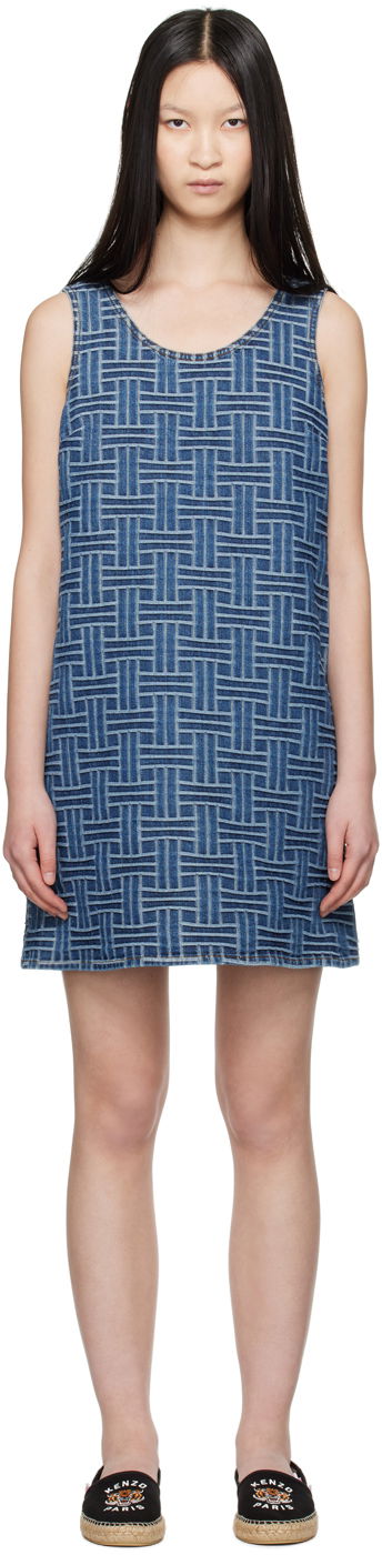 Mekko KENZO Blue Paris Three Hole Turkoosi | FE62DR2516J3