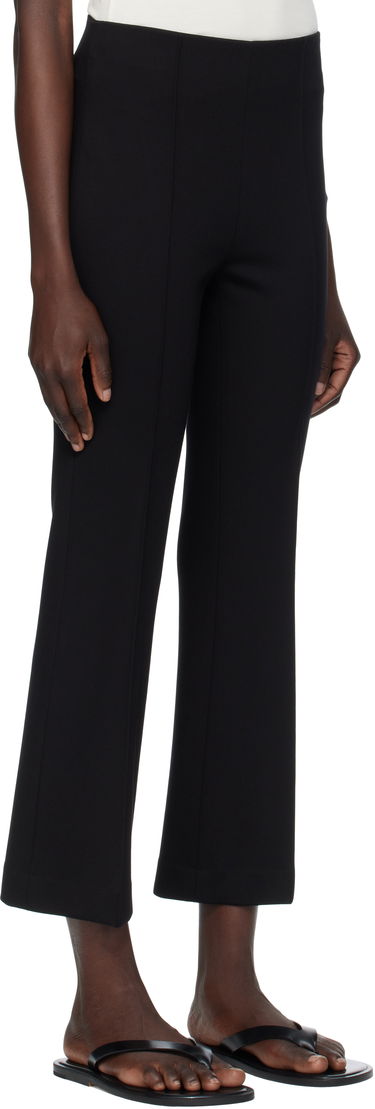Housut rag & bone Rag & Bone Irina Ponte Slim Fit Kick Flare Trousers Musta | WAC25S7003D803, 4