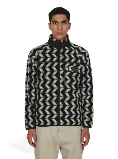 Takki Pleasures Drifter Fuzzy Jacket Musta | P22F011 BLACK