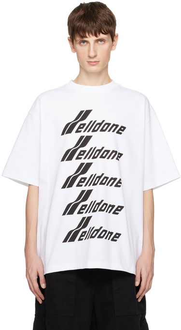 T-paita We11done Printed T-Shirt Valkoinen | WD-TP6-20-074-U-WH, 0