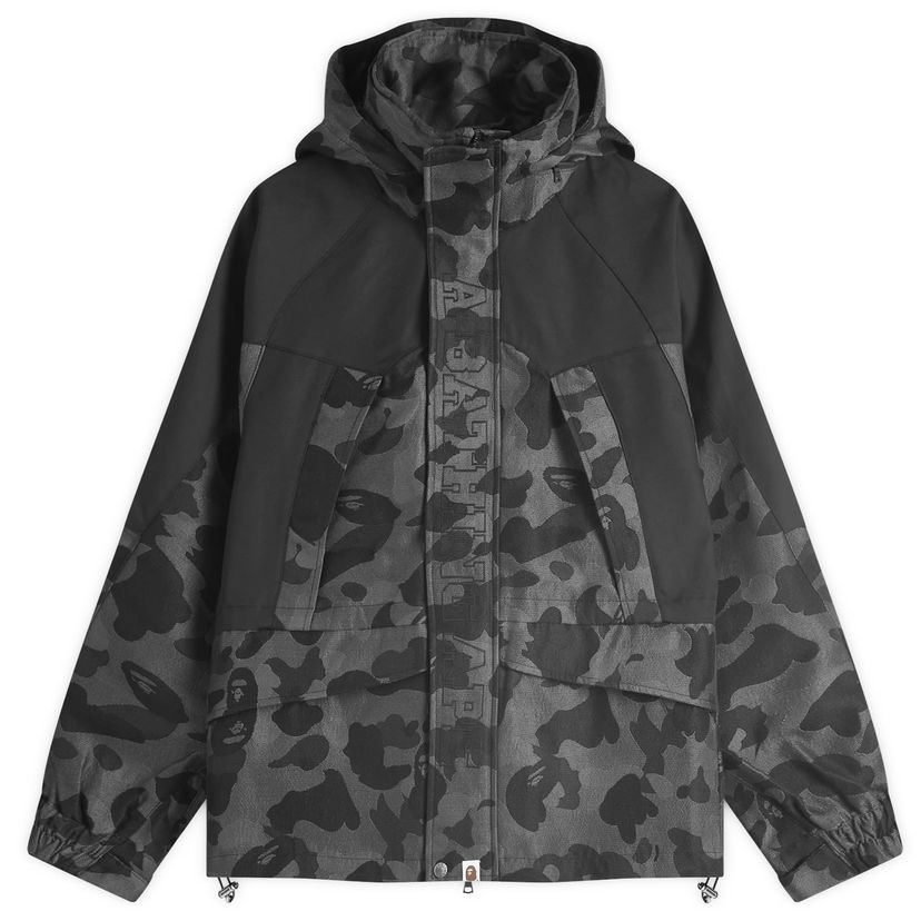 Takki BAPE A Bathing Ape Snowboard Jacket Musta | 001LJK301304M-BLK