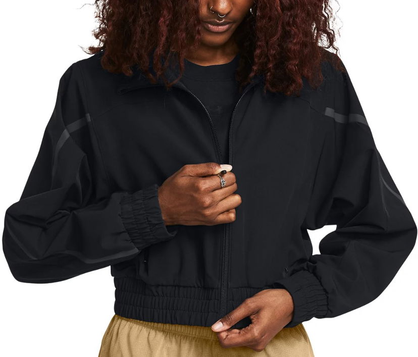 Takki Under Armour Unstoppable Crop Jacket-BLK Musta | 1386479-001