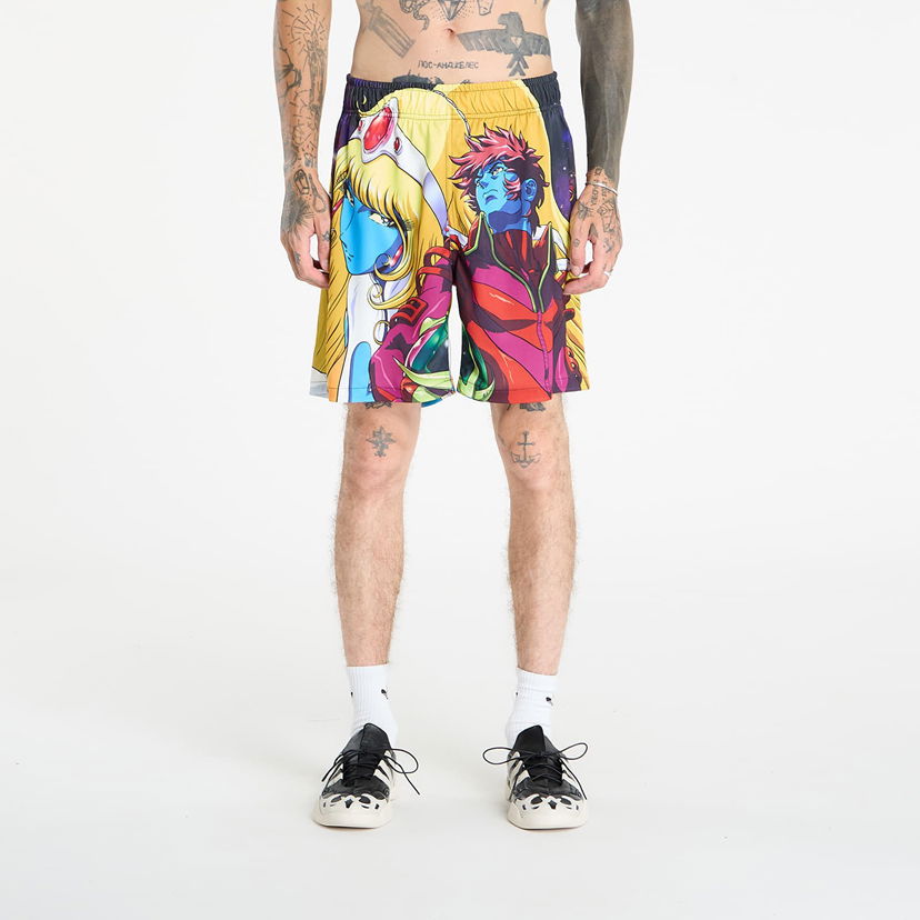 Shortsit Pleasures PLEASURES Interstella Shorts Monivärinen | P25DP011-MULTI