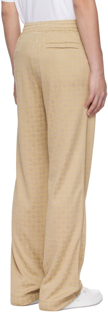 Verryttelyhousut Givenchy Shiny Monogram Jacquard Sweatpants Beige | BM51HS316G277, 2
