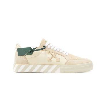 Tennarit ja kengät Off-White Low Vulcanised Canvas Suede Sneaker Beige | OMIA085S22LEA0016161, 0