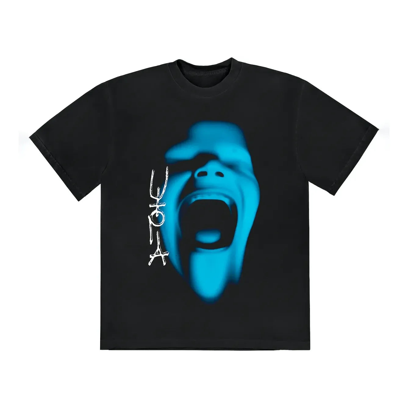T-paita Cactus Jack by Travis Scott Travis Scott UTOPIA Graphic Tee Musta | TSUT-SS06, 0