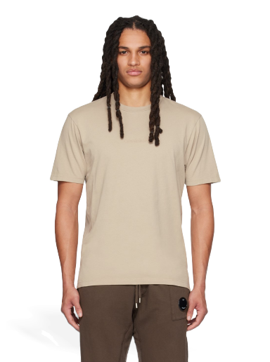 T-paita C.P. Company Graphic T-Shirt Beige | 14CMTS346A-005431G