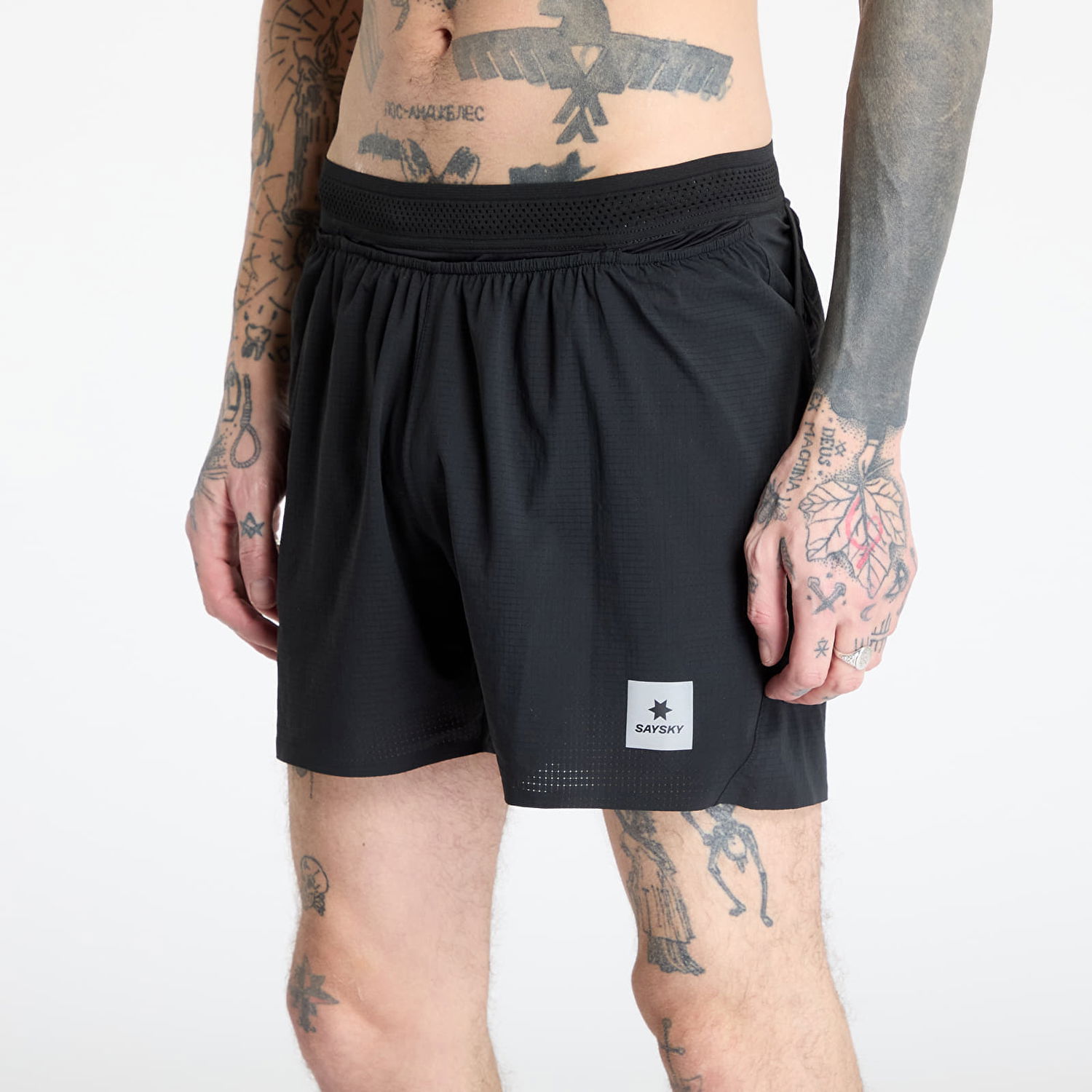 Shortsit Saysky SAYSKY Flow 5" Shorts Musta | XMRSH60C901, 1