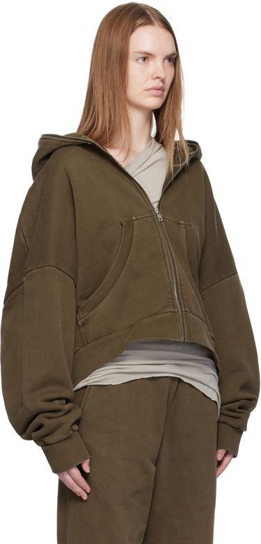 Huppari Entire Studios Entire Studios Eternal Zip Hoodie Ruskea | ES2202BT, 4