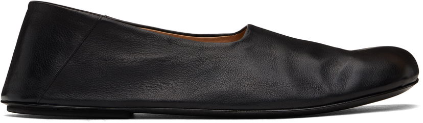 Vaatteet Marsèll Marsell Passo Soft Smooth Leather Slippers Musta | MM4766 P010666