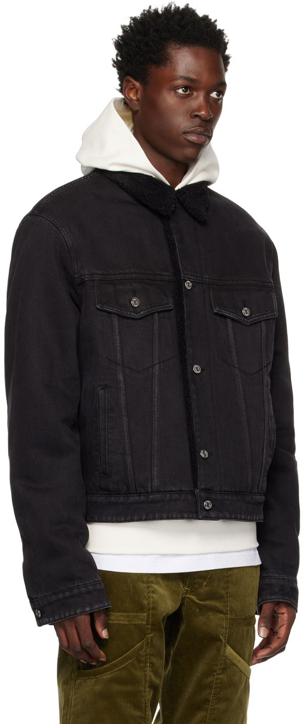Takki We11done We11done Regular Fit Denim Jacket Musta | WD-DJ3-22-362-U-BK, 1