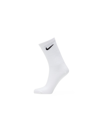Sukat Nike Everyday Lightweight Crew Socks 3-Pack Valkoinen | SX7676-100