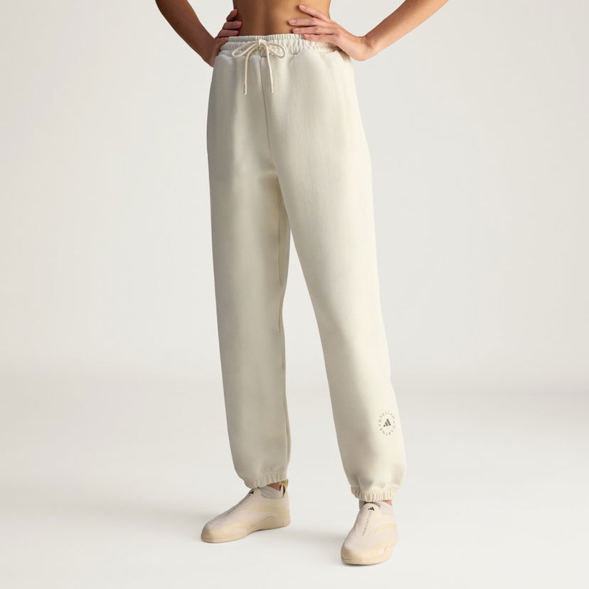 Verryttelyhousut adidas Performance adidas by Stella McCartney Loose Sweatpants Beige | JW7023