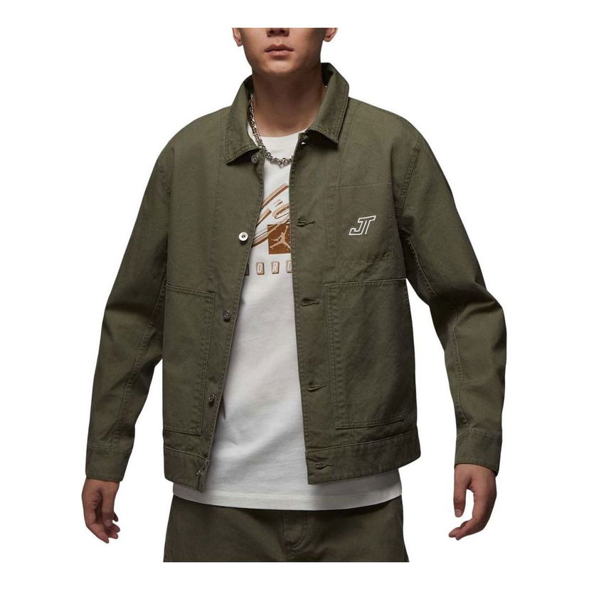 Takki Jordan Tatum Chicago Jacket Vihreä | HM3881-222