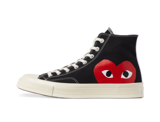 Tennarit ja kengät Converse Comme des Garçons x Chuck Taylor All Star Hi "Play" Musta | 150204C