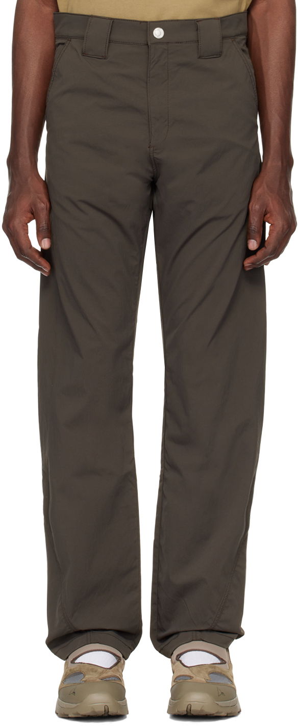 Housut AFFXWRKS Curved Trousers Vihreä | SS24TR01V1