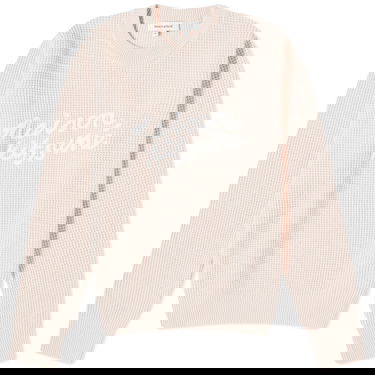 Villapaita MAISON KITSUNÉ Handwriting Comfort Jumper Beige | LW00812KT1063-P603, 0