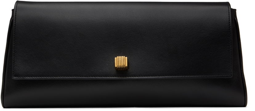 Käsilaukku Khaite Khaite Audrey Leather Clutch Musta | H3033-867