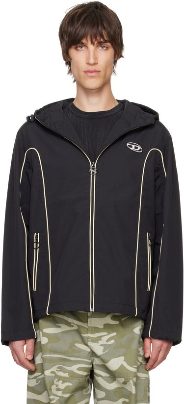 Tuulitakki Diesel Jacket Musta | A06149-0DGAM-9XX, 0