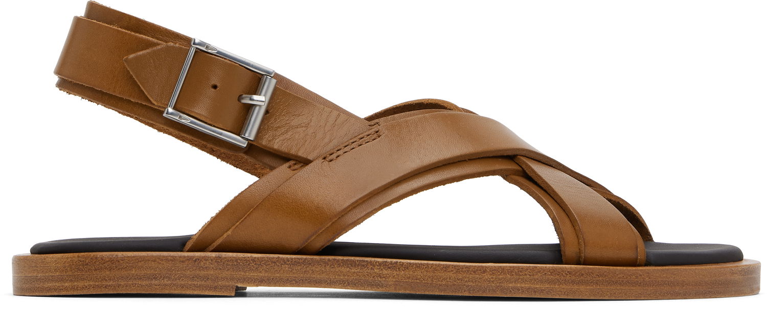Kengänhoito A.P.C. A.P.C. Lou Sandals Ruskea | PXBVG-F51089, 0