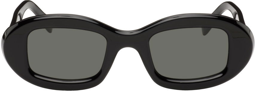 Aurinkolasit RETROSUPERFUTURE Oval-Frame Sunglasses Musta | 9ZJ, 0