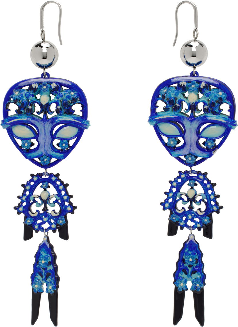 Korvakorut Tory Burch Tory Burch Alien Drop Earrings Sininen | 173637-400