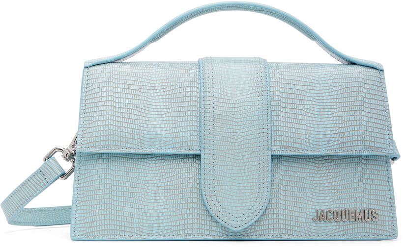 Käsilaukku Jacquemus Jacquemus 'Le Chiquito Moyen' Top Handle Bag Sininen | 25E213BA007-3235