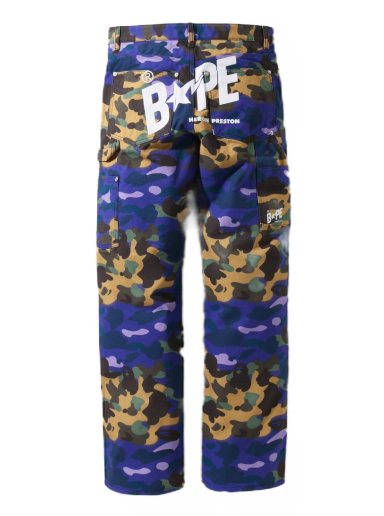 Verryttelyhousut BAPE Heron Preston x Mix 1st Camo Duck Painter Pants Violetti | 1I23-152-905