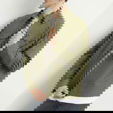 Paita Fred Perry Fred Perry Zip Through Overshirt Vihreä | M5684-X21, 5