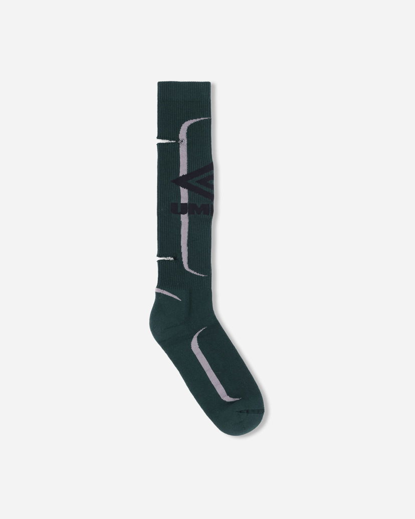 Sukat Umbro Performance Logo Crew Socks Vihreä | UBMW0359YA15 GRN0010