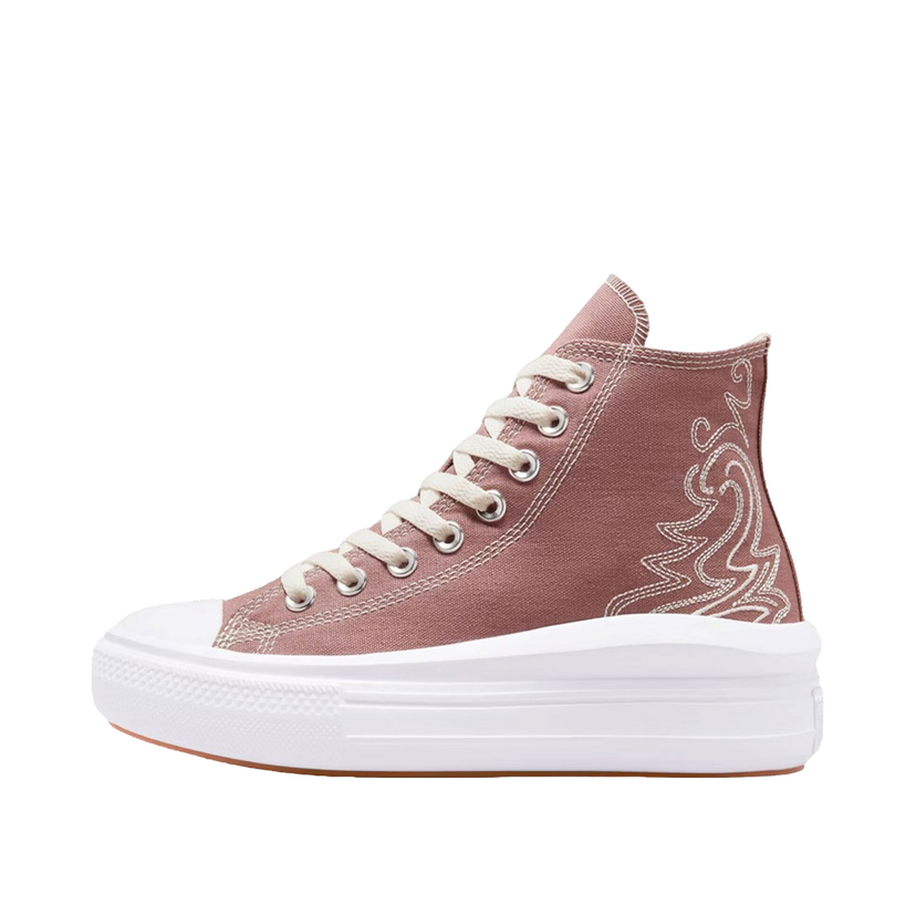 Tennarit ja kengät Converse Chuck Taylor All Star Move Platform Hi Western Embroidery Saddle W Vaaleanpunainen | A03905C