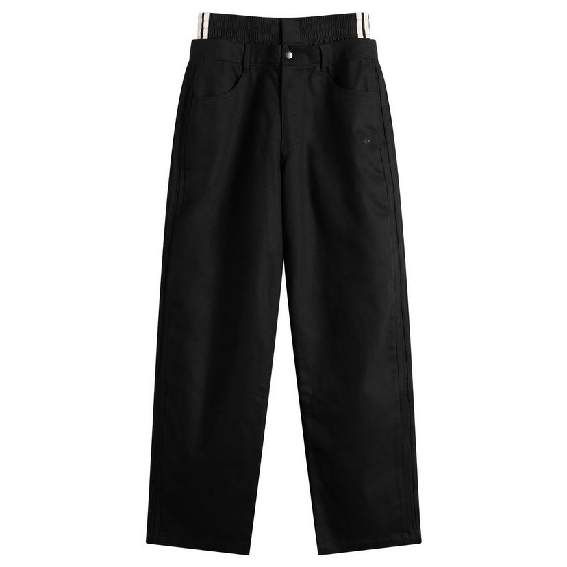 Housut adidas Originals Firebird Utility Pants, Size X-Small Musta | JX7594