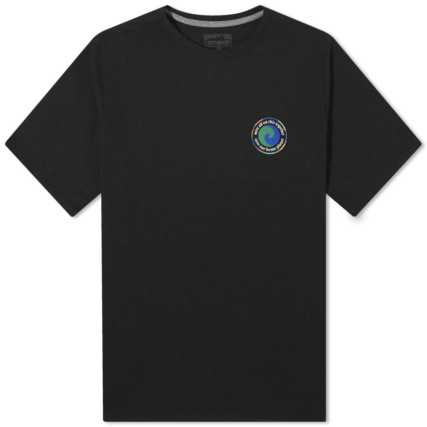 T-paita Patagonia Unitz Fitz Responsibili-Tee Musta | 37768-INBK, 0