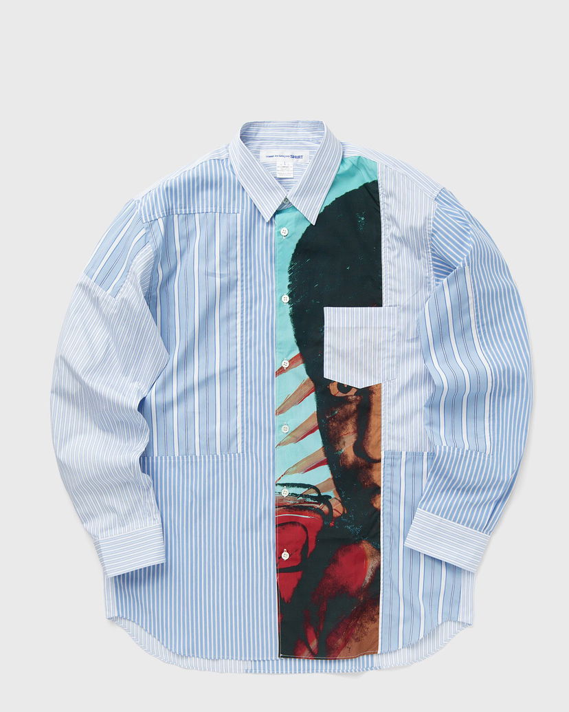 Paita Comme des Garçons SHIRT WOVEN Monivärinen | FM-B017-S24-STRIPE-PRINT
