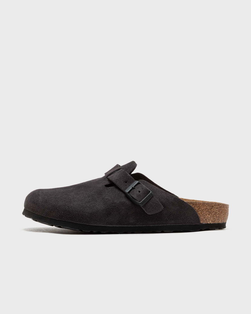 Tennarit ja kengät Birkenstock Boston Suede Leather Musta | 1028602