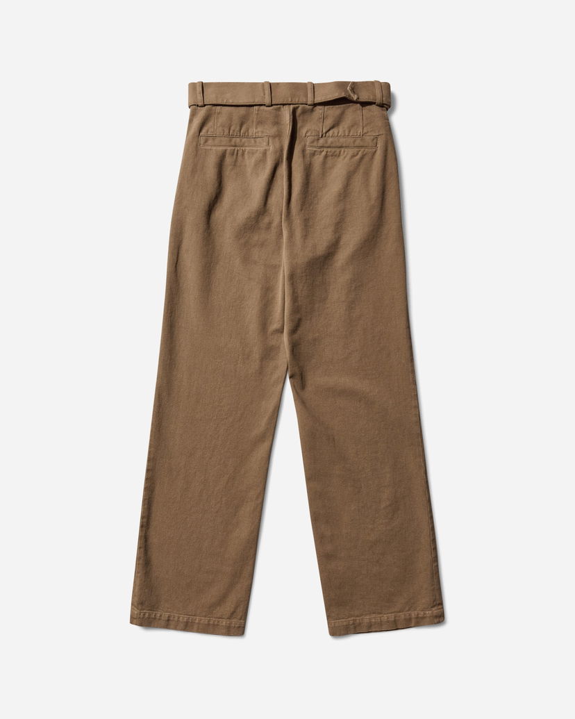 Housut Dries Van Noten Overdyed Sailor Pants Ruskea | 252-020985-2043 705