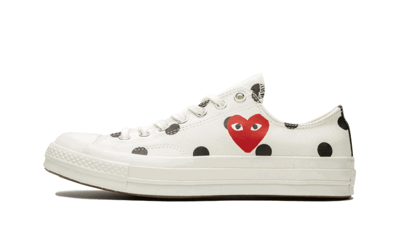 Tennarit ja kengät Converse Comme des Garçons PLAY x Chuck Taylor All-Star 70s OX Valkoinen | 157249C, 0
