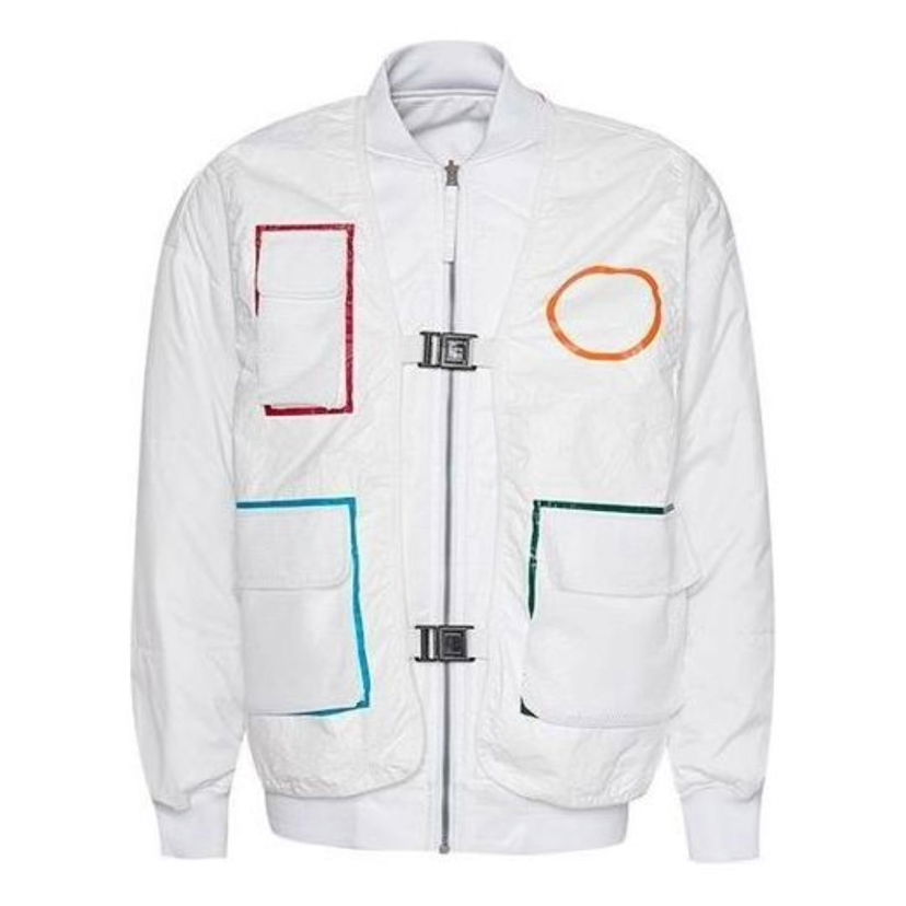 Bomber-takki Converse Padded Outerwear Jacket Valkoinen | 10019771-A02