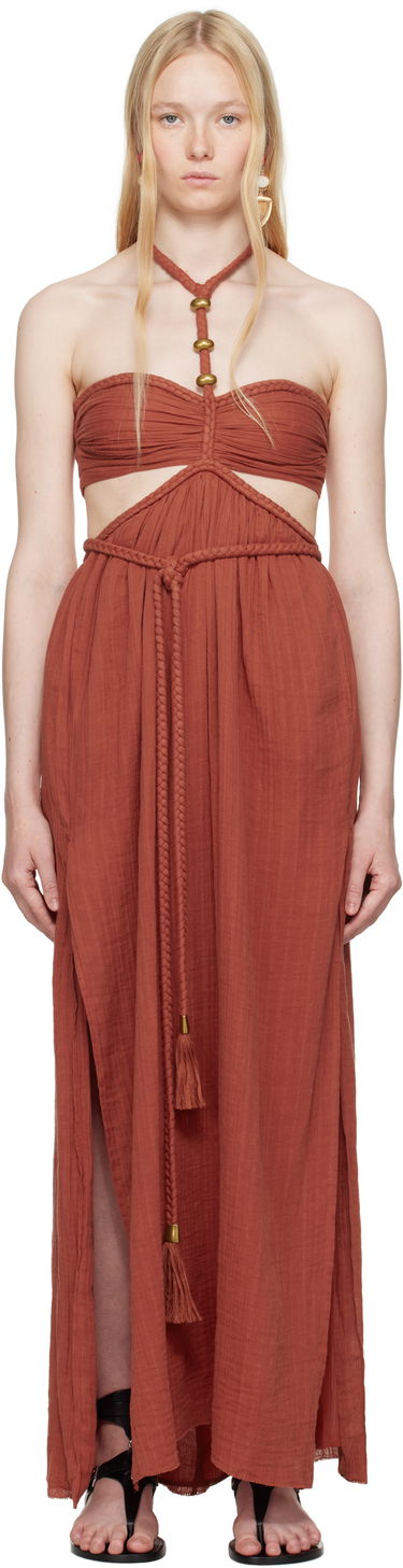 Mekko ISABEL MARANT Isabel Marant Justine Maxi Dress Punainen | RO0782FA-C2J11I, 0