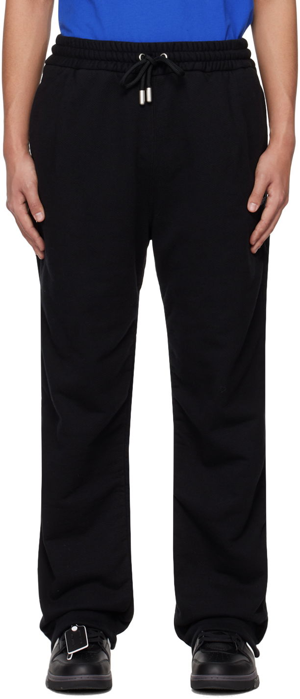 Verryttelyhousut Off-White Black Diag Sweatpants Musta | OMCH054S24FLE0031001