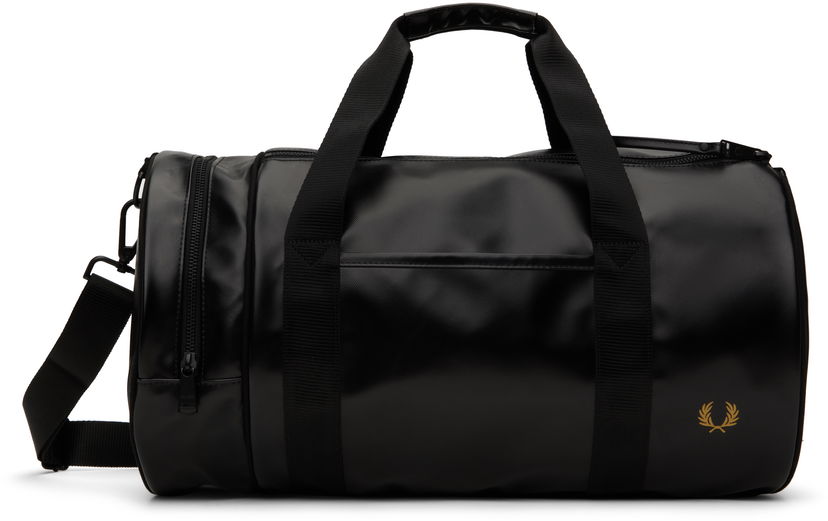 Matkalaukku Fred Perry Fred Perry Tonal Barrel Duffle Bag Musta | L7260