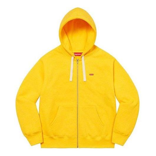 Huppari Supreme Small Box Drawcord Zip Up Hoodie Keltainen | SUP-FW22-799, 0