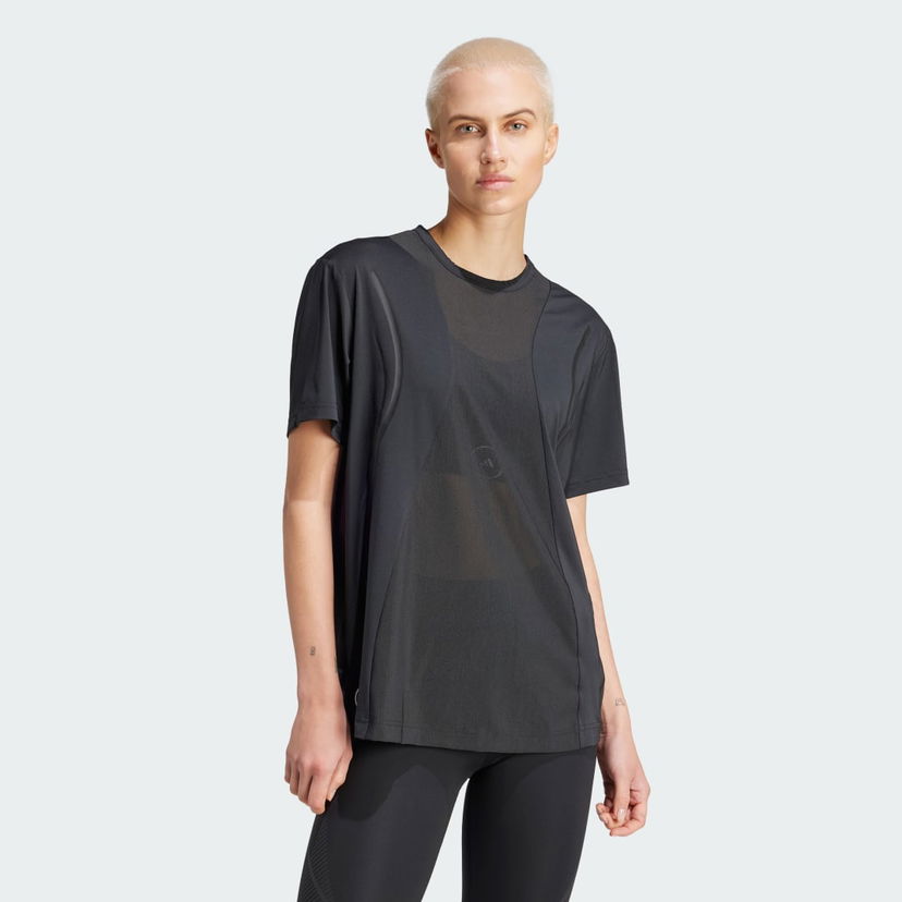 T-paita adidas Performance adidas adidas by Stella McCartney adidas by Stella McCartney TruePace Running Musta | IW1147